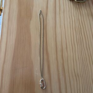 Marla AARON PULLEY CHAIN AND MEDIUM CHUBBY LOCK